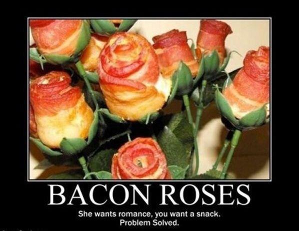 Bacon Roses