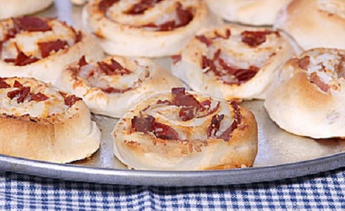 Bacon Cheddar Pin Wheels