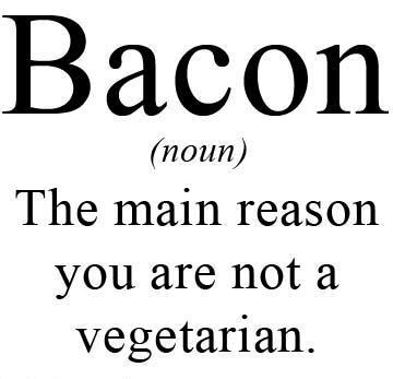 Bacon Vegetarian