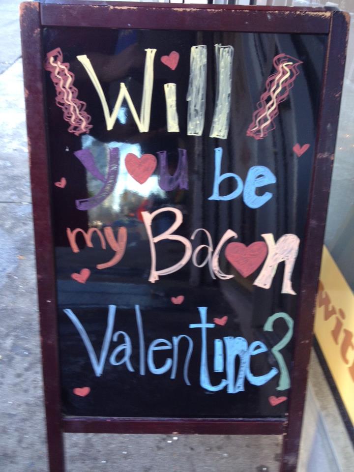 Be my Bacon Valentine