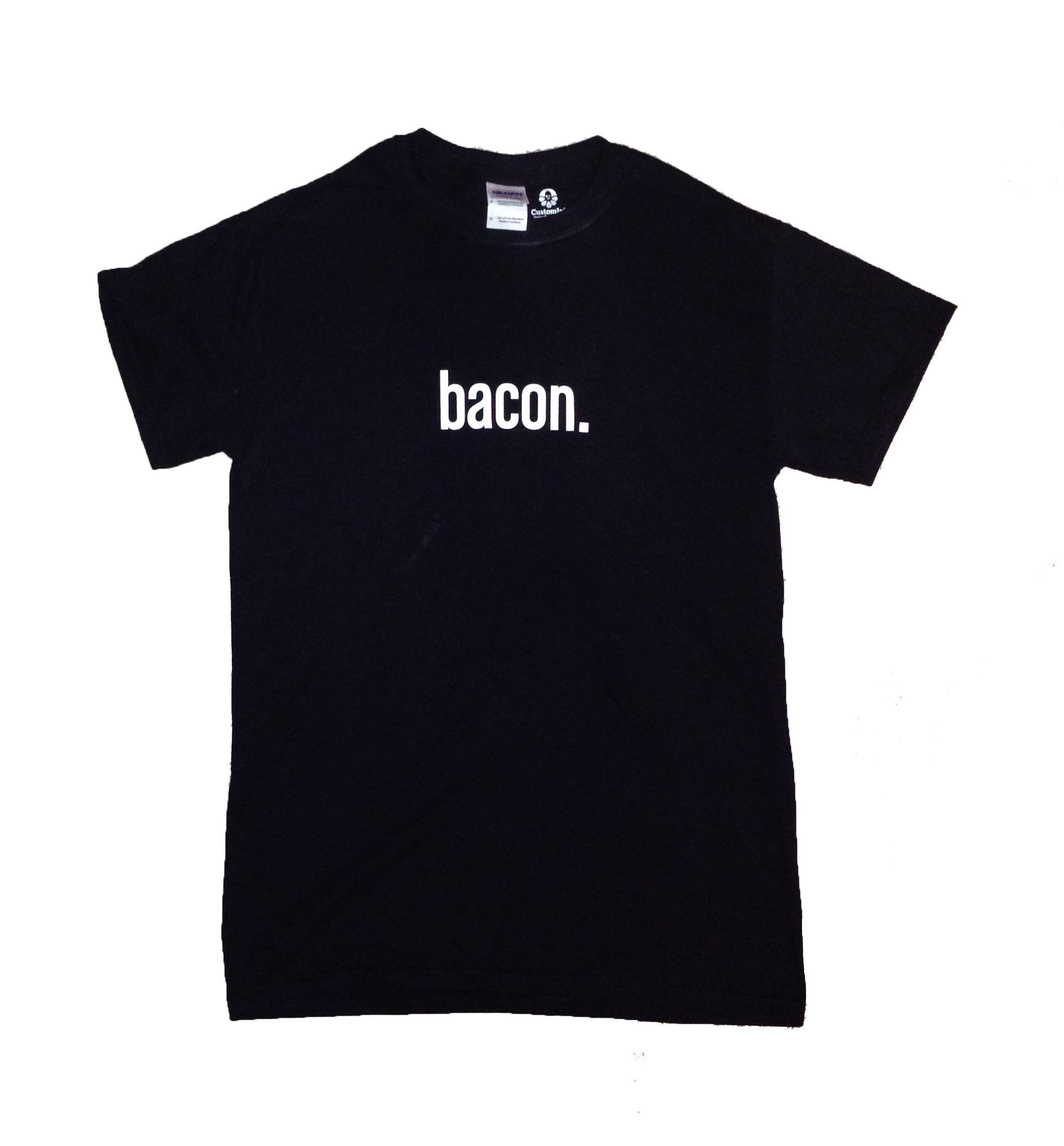 Bacon TShirt White BG